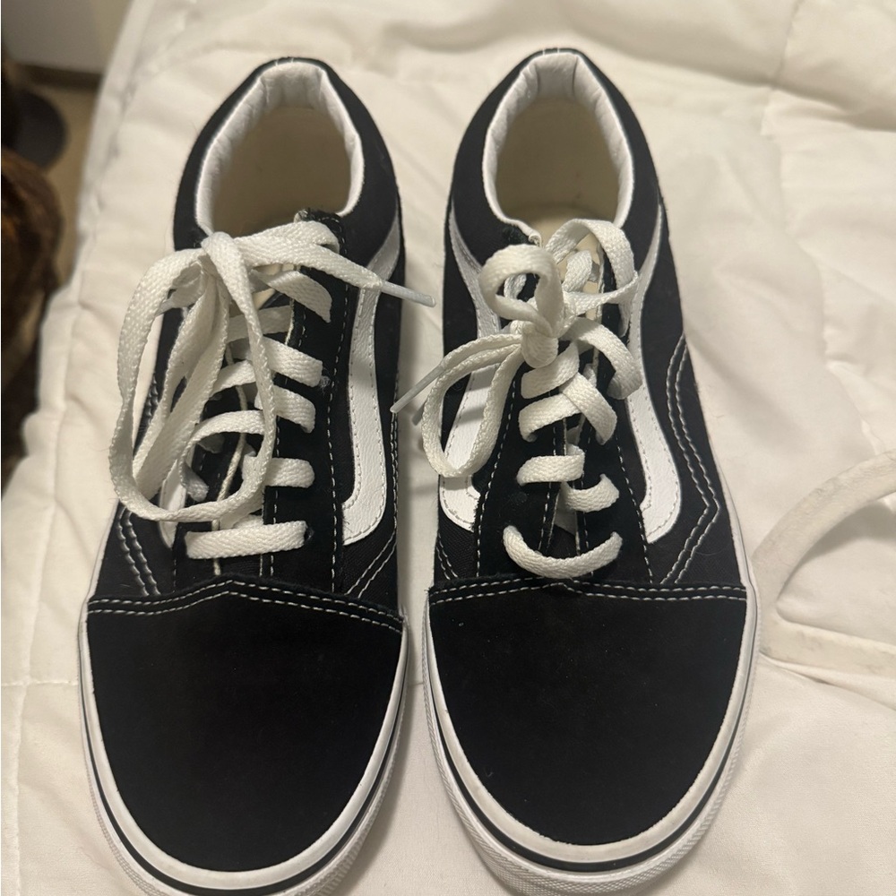 Vans Kids Sneakers Black and White